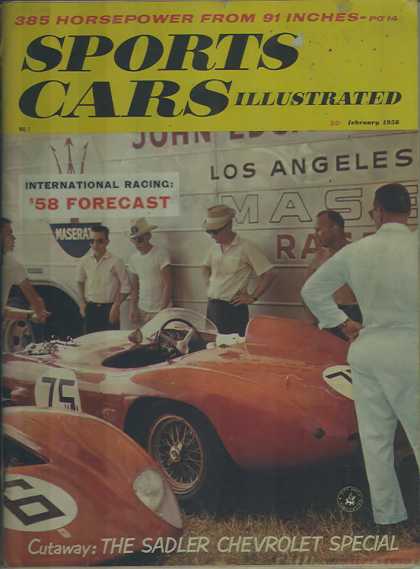 Sports Car Illustrated - February 1958