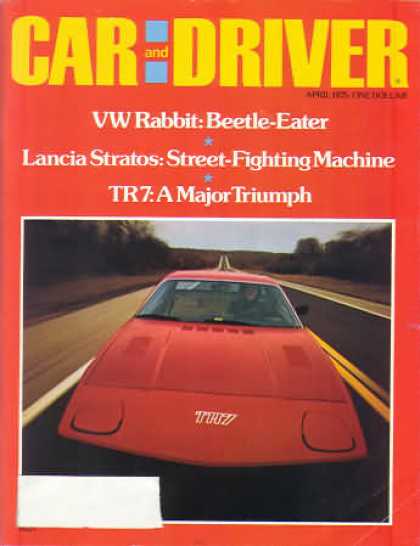 Sports Car Illustrated - April 1975