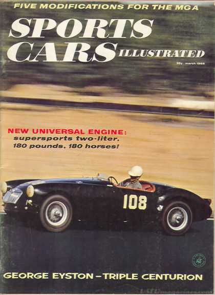 Sports Car Illustrated - March 1958