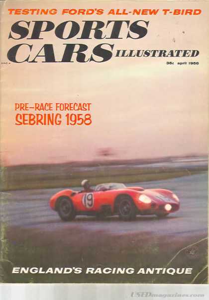 Sports Car Illustrated - April 1958