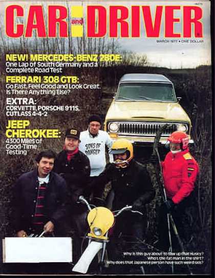 Sports Car Illustrated - March 1977