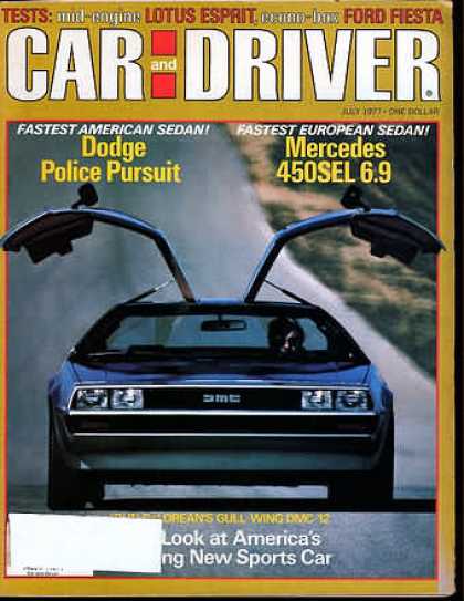Sports Car Illustrated - July 1977