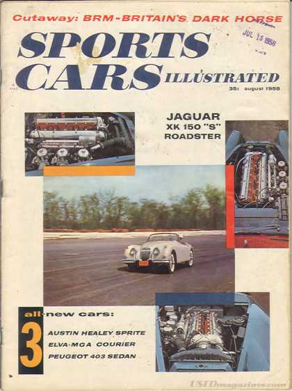 Sports Car Illustrated - August 1958