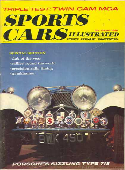 Sports Car Illustrated - October 1958