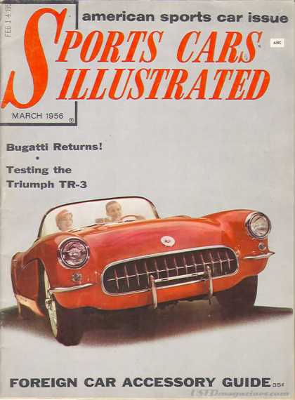 Sports Car Illustrated - March 1956
