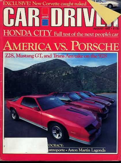 Sports Car Illustrated - August 1982