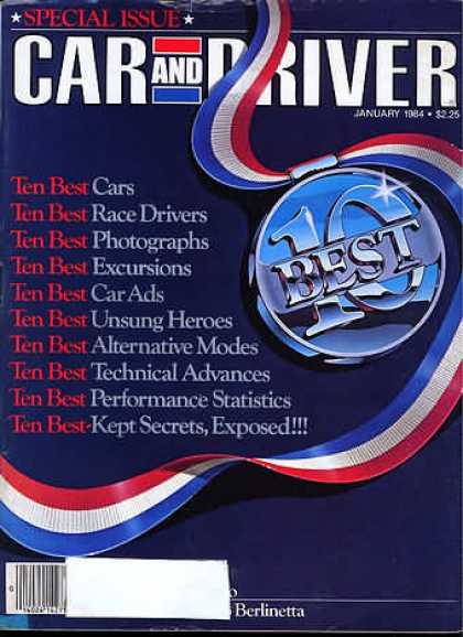 Sports Car Illustrated - January 1984