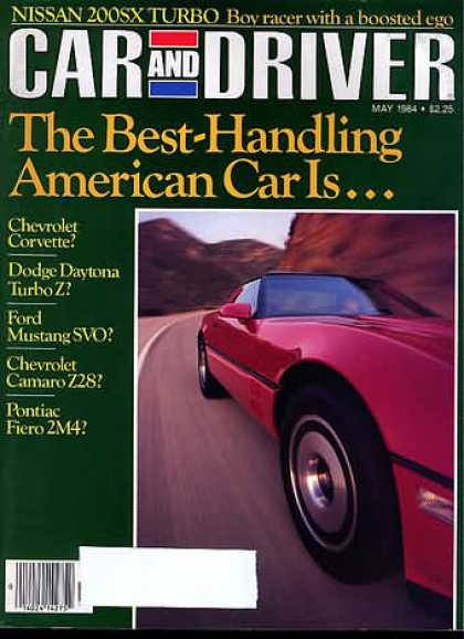 Sports Car Illustrated - May 1984