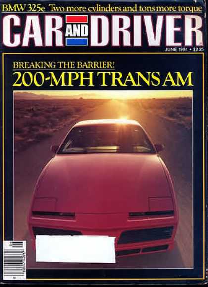 Sports Car Illustrated - June 1984