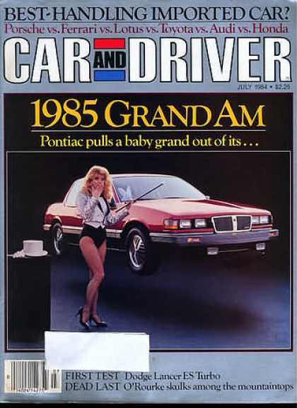 Sports Car Illustrated - July 1984
