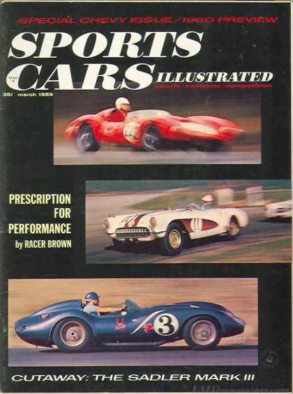 Sports Car Illustrated - March 1959