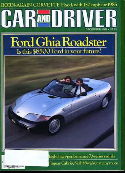 Sports Car Illustrated - December 1984