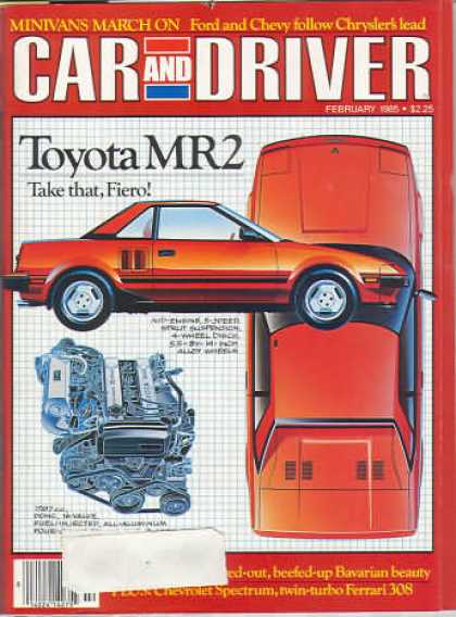 Sports Car Illustrated - February 1985