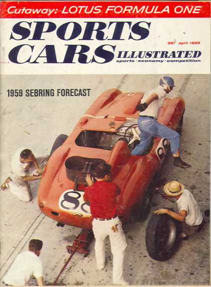 Sports Car Illustrated - April 1959