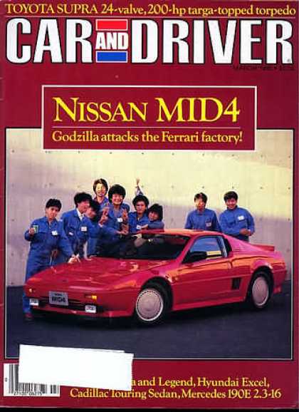 Sports Car Illustrated - March 1986