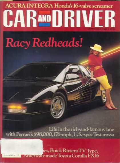 Sports Car Illustrated - September 1986