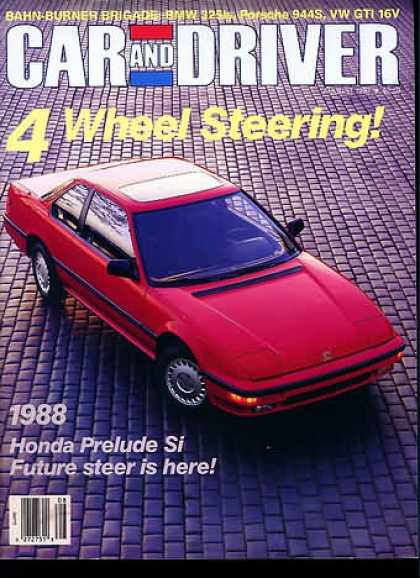Sports Car Illustrated - August 1987