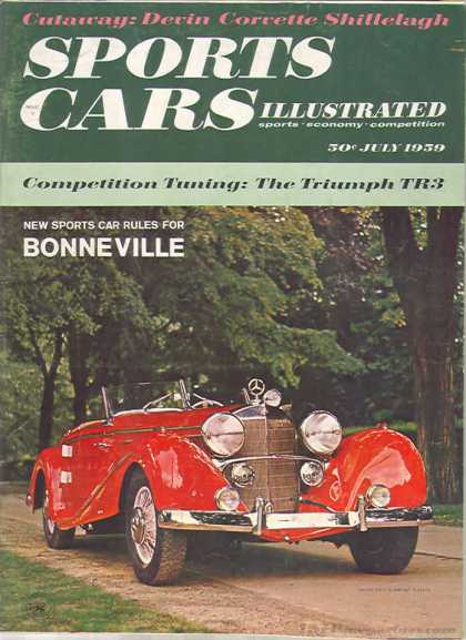 Sports Car Illustrated - July 1959