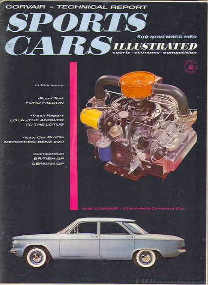 Sports Car Illustrated - November 1959