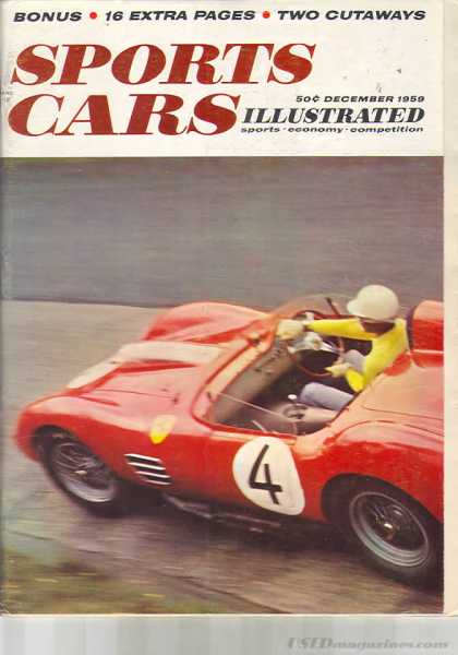 Sports Car Illustrated - December 1959