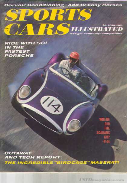 Sports Car Illustrated - April 1960