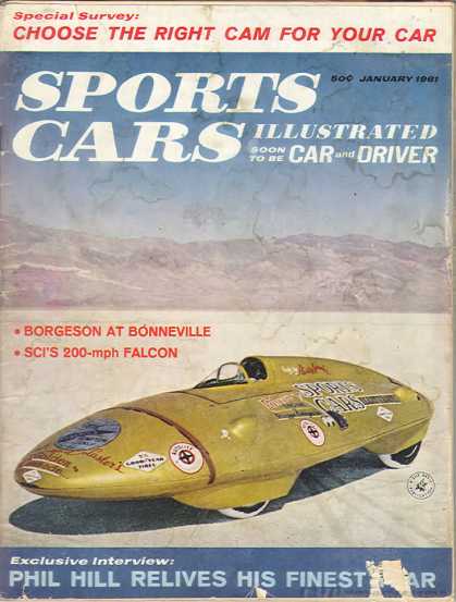 Sports Car Illustrated - January 1961