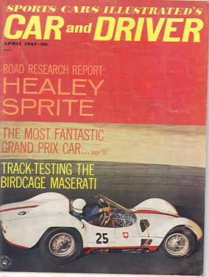 Sports Car Illustrated - April 1961