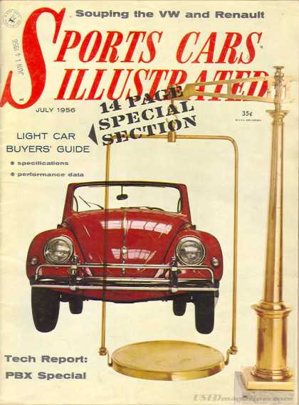 Sports Car Illustrated - July 1956