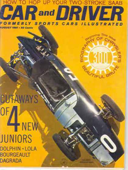 Sports Car Illustrated - August 1961