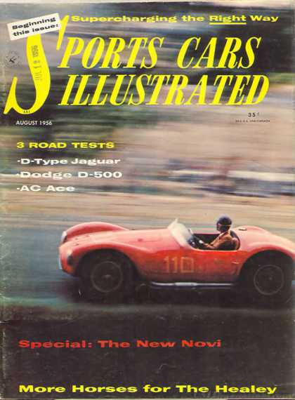 Sports Car Illustrated - August 1956