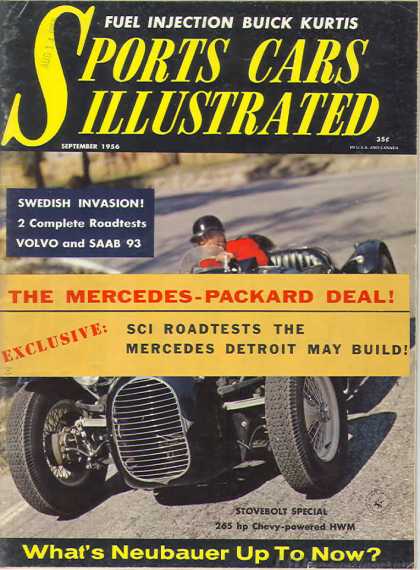 Sports Car Illustrated - September 1956