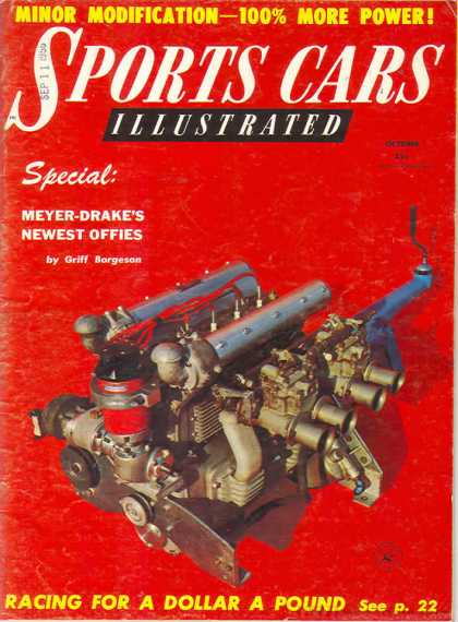 Sports Car Illustrated - October 1956
