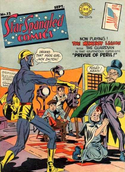 Star Spangled Comics 12 - Newsboy - Prevue - Peril - Guardian - Jack Dalton - Jack Kirby, Joe Simon