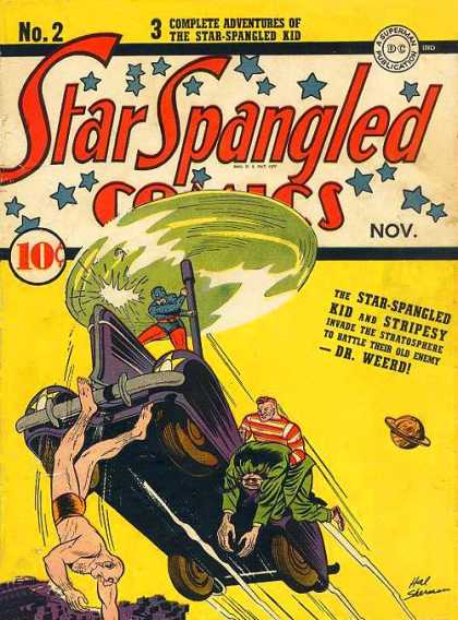 Star Spangled Comics 2 - Star Spangled Comics - Star Spangled Kid - Stripesy - Dr Weerd - Stratosphere