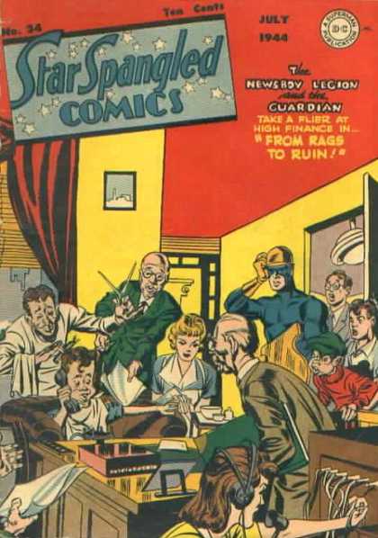 Star Spangled Comics 34 - Jack Kirby