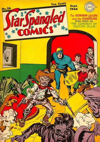 Star Spangled Comics 36 - Ten Cents - September - Dc - Superhero - Safe