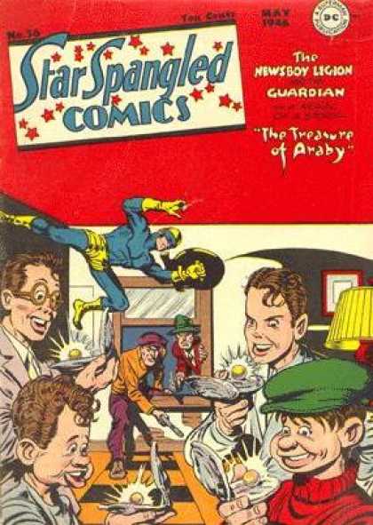 Star Spangled Comics 56 - The Newsboy Legion - The Treasure Of Araby - Oysters - Pearls - Window