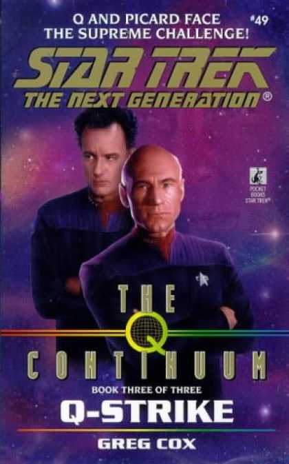 Star Trek Books - Q-Strike (Star Trek The Next Generation, Book 49)