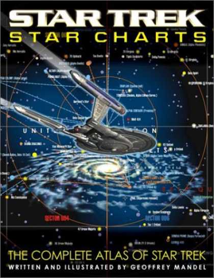 Star Trek Books - Star Trek Star Charts: The Complete Atlas of Star Trek