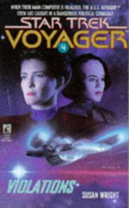 Star Trek Books - Violations (Star Trek Voyager, No 4)