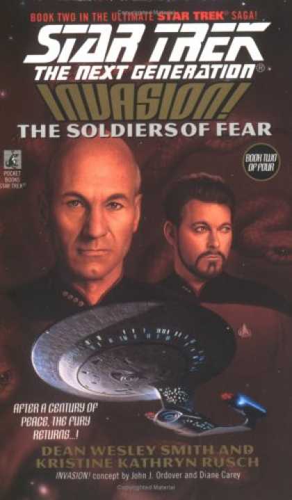 Star Trek Books - Invasion: The Soldiers of Fear (Star Trek: The Next Generation, No. 41)