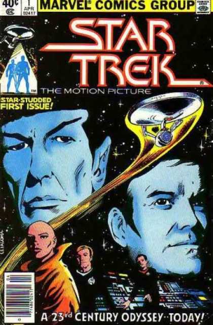 Star Trek Books - Star Trek The Motion Picture (Comic) April 1980 No. 1 (Star-Studded First Issue,
