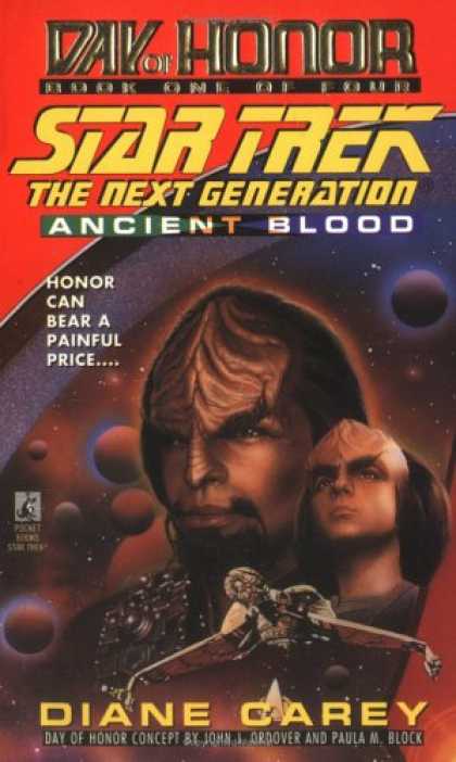Star Trek Books - Ancient Blood: Day of Honor #1 (Star Trek The Next Generation)