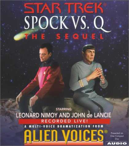 Star Trek Books - Spock Vs Q: The Sequel (Star Trek)
