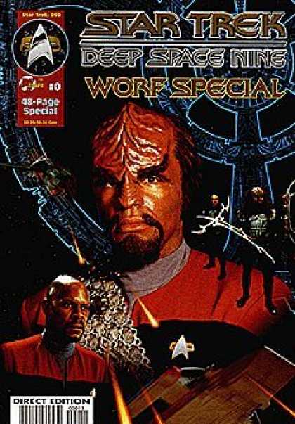 Star Trek Books - Star Trek Deep Space Nine - Worf Special #0 : Bonds of Honor (Malibu Comics)