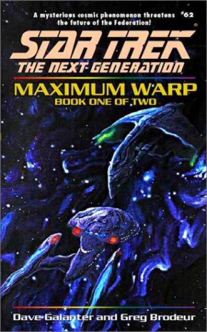 Star Trek Books - Maximum Warp Book One: Dead Zone (Star Trek The Next Generation, No 62)