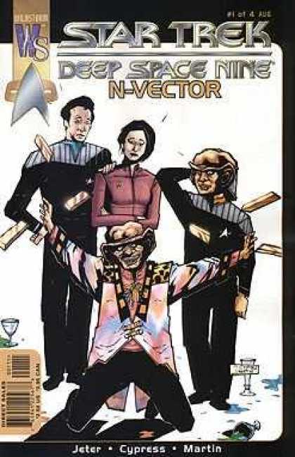 Star Trek Books - STAR TREK DEEP SPACE NINE N-VECTOR #1-4 complete story (STAR TREK DEEP SPACE NIN