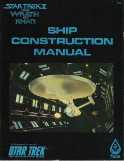 Star Trek Books - Ship Construction Manual, 1st Edition (Star Trek RPG)