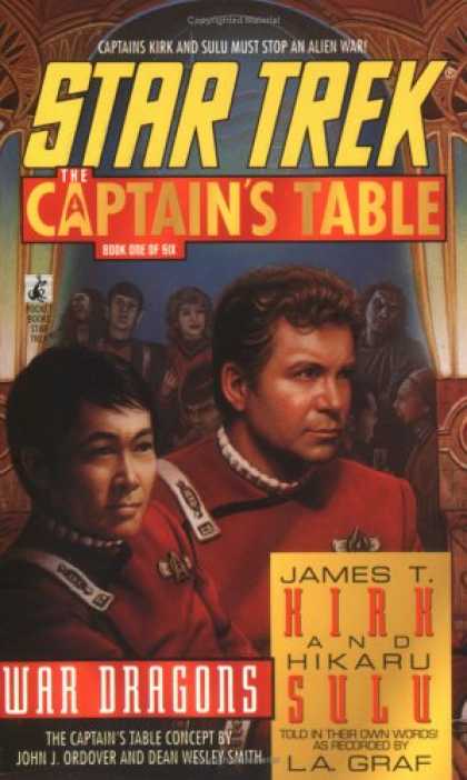 Star Trek Books - War Dragons (Star Trek: The Captain's Table, Book 1)