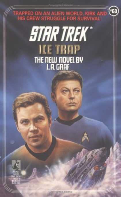 Star Trek Books - Ice Trap (Star Trek, Book 60)
